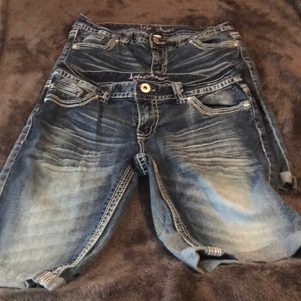 Denim jean shorts!